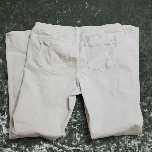 Torrid White Distressed Jeans - Picture 7 of 7